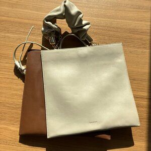 The Sant – Obi Two-Tone Leather Tote